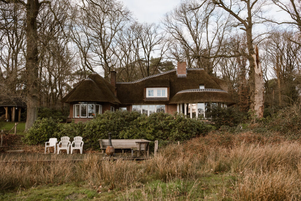 Huis aan de Regge in Ommen. 